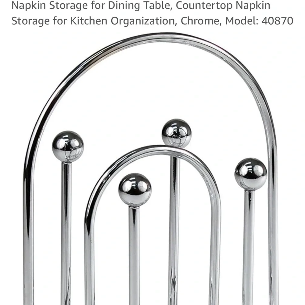 Spectrum Pantry Works Arch Vertical Napkin Holder